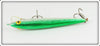 Rebel Green & Silver Minnow In Box