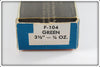 Rebel Green & Silver Minnow In Box