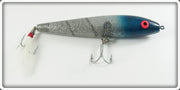 Vintage Rebel Blue Head Jumpin Minnow Lure 