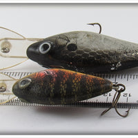 Kautzky Natural Ike Pair: Chrome & Natural Perch