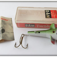 DAM Green & White Turbler In Box