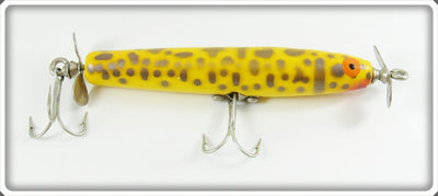 Vintage Bomber Yellow Coachdog Spinstick Lure 
