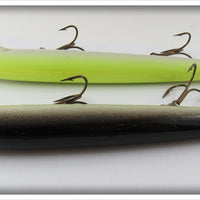 Rapala 7 Inch Original Floating Minnow Pair: Yellow & Black