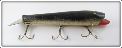 Bobbie Bait Black & White Muskie Lure