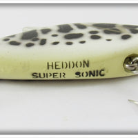 Heddon White Coachdog Rattling Super Sonic