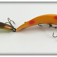 Helin Orange & Black Flatfish Pair In Boxes