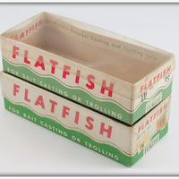 Helin Orange & Black Flatfish Pair In Boxes