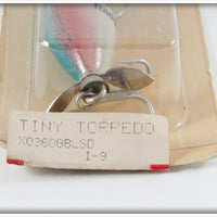 Heddon G Finish Tiny Torpedo On Card