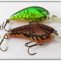 Bomber Natural Crawdad Model A & Flat A Pair