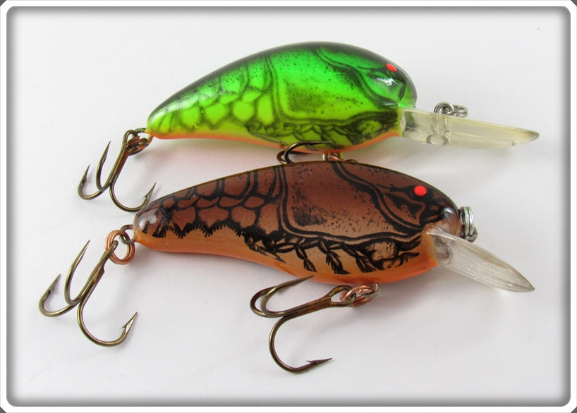 Bomber Natural Crawdad Model A & Flat A Pair