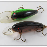 Bomber Natural Crawdad Model A & Flat A Pair