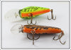 Bomber Natural Crawdad Model A & Flat A Pair