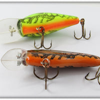 Bomber Natural Crawdad Model A & Flat A Pair