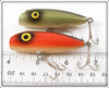 Unknown Red & Gold Millsite Floater Type Pair