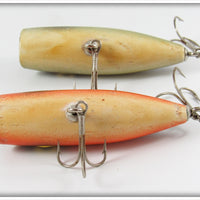 Unknown Red & Gold Millsite Floater Type Pair