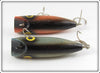 Unknown Red Scale & Blue Scale Millsite Floater Type Pair