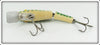 L&S White Body Green Back & Stripes Opaque Eyes Bass Master