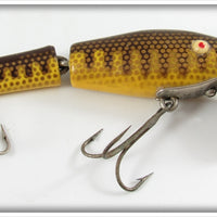 L&S Yellow Body Brown Back & Stripes Opaque Eyes Bass Master