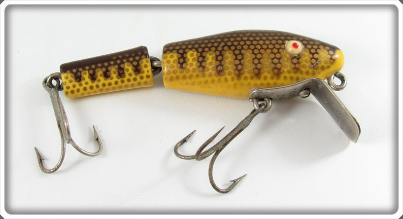L&S Yellow Body Brown Back & Stripes Opaque Eyes Bass Master