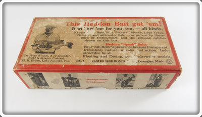 Vintage Heddon Unmarked Empty Brush Box