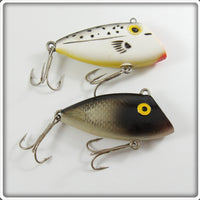Unknown Bayou Boogie Or Swimmin Minnow Type Lure Pair 