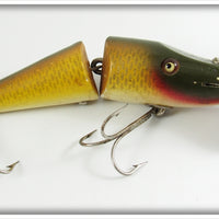 Vintage Creek Chub Golden Shiner Baby Jointed Pikie Lure