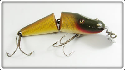 Vintage Creek Chub Golden Shiner Baby Jointed Pikie Lure