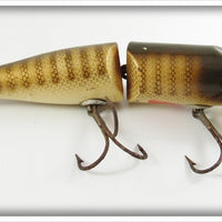 Vintage Lucky Strike Pikie Scale Jointed Husky Pikie Type Lure