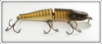 Vintage Lucky Strike Pikie Scale Jointed Husky Pikie Type Lure