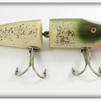 Vintage Creek Chub Silver Flash Jointed Pikie Lure 