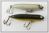 Heddon Zara Puppy Pair: Bullfrog & Silver Flitter