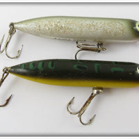 Heddon Zara Puppy Pair: Bullfrog & Silver Flitter