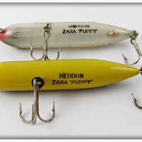 Heddon Zara Puppy Pair: Bullfrog & Silver Flitter