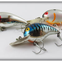 Bomber Model A Lot Of Three: Chrome, Chrome Tiger, Shad