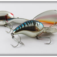 Bomber Model A Lot Of Three: Chrome, Chrome Tiger, Shad