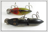 Heddon Black Shore & Perch River Runt Pair