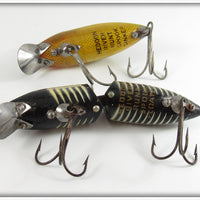 Heddon Black Shore & Perch River Runt Pair