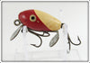 Vintage Shakespeare Red Head White Dopey Lure