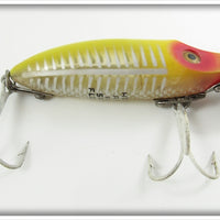 Vintage Heddon Yellow Shore Early River Runt Lure 