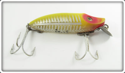 Vintage Heddon Yellow Shore Early River Runt Lure 