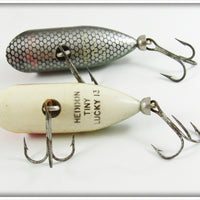 Heddon Green Scale & Perch Tiny Lucky 13 Pair