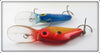 Storm Lightnin' Shad Pair: Orange & Blue