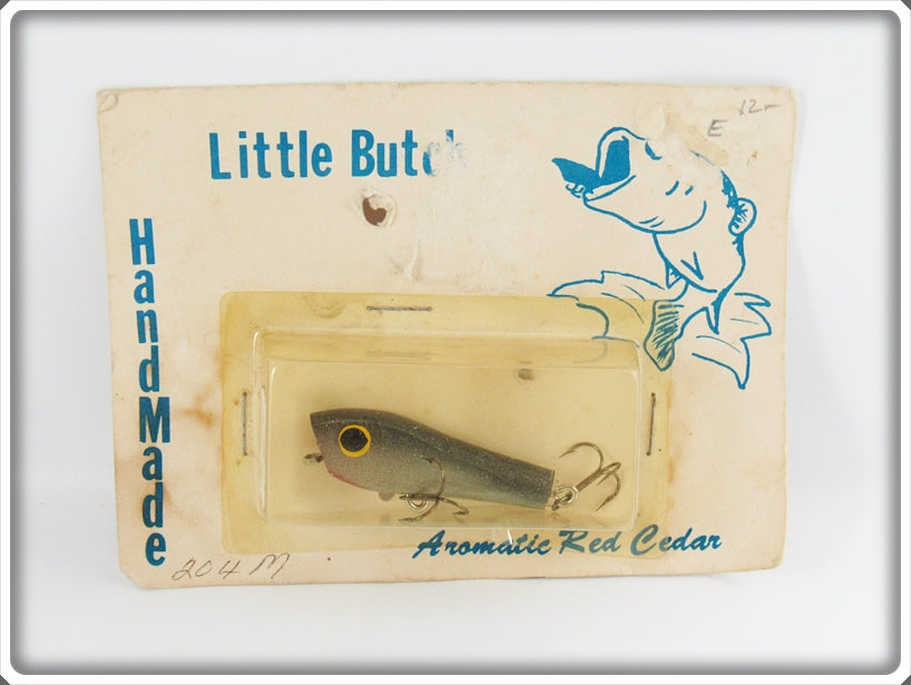Vintage Little Butch Aromatic Red Cedar Lure On Card 