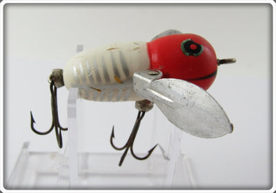 Heddon Red & White Shore Tiny Crazy Crawler