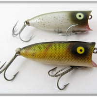 Heddon Baby Lucky 13 Pair: Perch & Silver Flitter