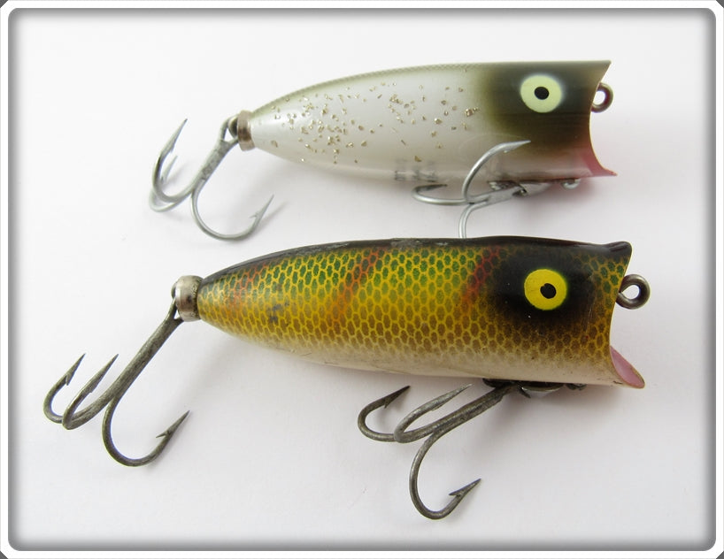 Heddon Baby Lucky 13 Pair: Perch & Silver Flitter