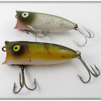 Heddon Baby Lucky 13 Pair: Perch & Silver Flitter