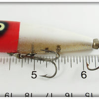 Heddon Red Head White Tiny Chugger