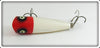 Heddon Red Head White Tiny Chugger
