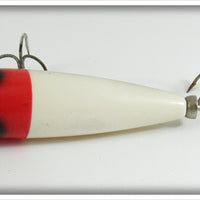 Heddon Red Head White Tiny Chugger